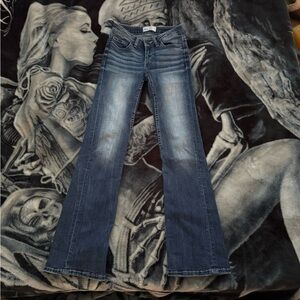 BKE Dark Blue Flare Jeans
